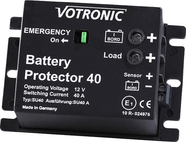 Actual product image Votronic 3075 Battery Protector 40A 12V battery monitor overvoltage protection