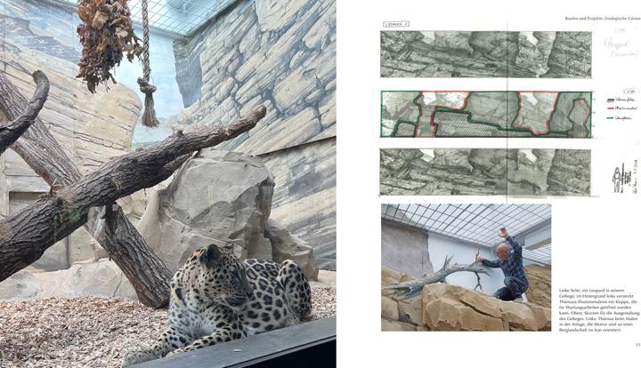 Produktbild Uwe Thürnau. Tierkulissen für Zoos, Museen und Ausstellungen (Deutsch, Marietta Schwarz, Natascha Meuser, Uwe Thürnau, 2024)