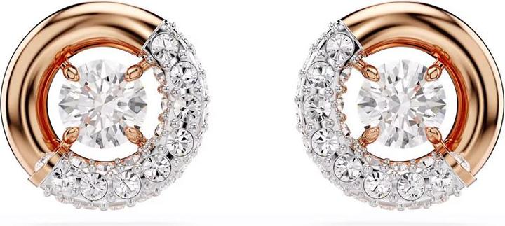 Image du produit Swarovski Dextera Boucles d'oreilles rondes or blanc rose (Métal Swarovski)
