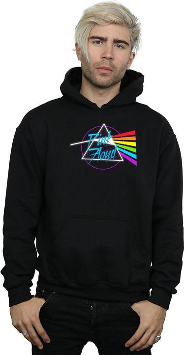 Actual product image Pink Floyd Mens Neon Darkside Hoodie (3XL)
