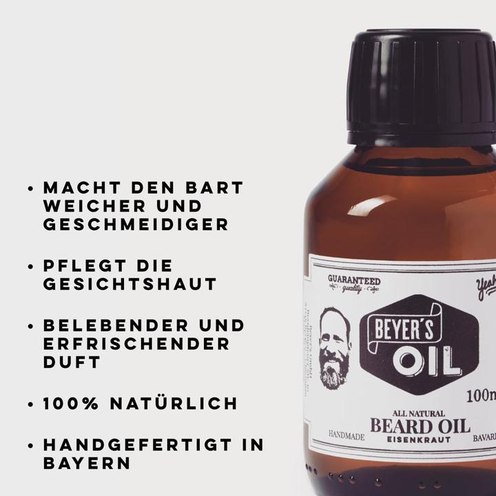 Produktbild Beyers Oil Bartöl-Eisenkraut (100 ml)