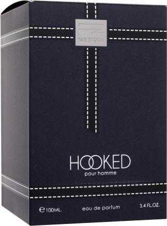 Actual product image Afnan Hooked Pour Homme Eau de Parfum Spray for Men 3.4oz 100ml - Brand New (Eau de parfum, 100 ml)