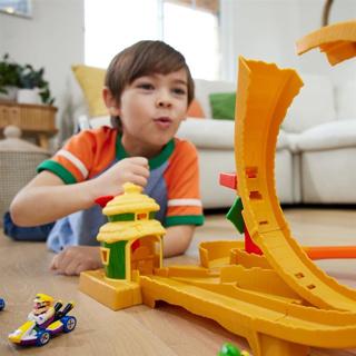 Actual product image Hot Wheels Mario Kart Kong Island Track Set