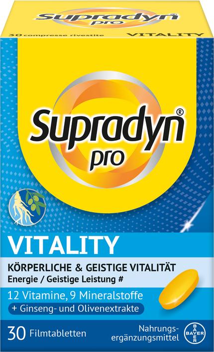 Supradyn pro Vitality (30 Stück, Tabletten)