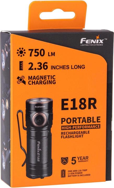 Produktbild Fenix E18R (6.60 cm, 750 lm)