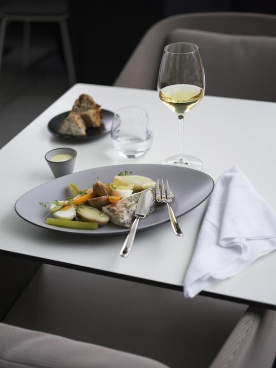 Image du produit Revol Equinoxe Assiette oblongue L24cm L13cm blanc cumulus (13 cm)