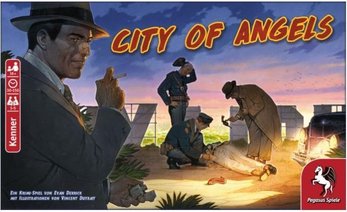 Produktbild Pegasus 57460G - City of Angels, Brettspiel, 1-5 Spieler, ab 16 Jahren (DE-Ausgabe) (Deutsch)