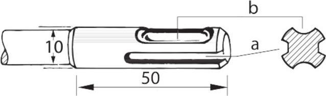 Actual product image Bosch Professional Zubehör EXPERT SDS plus-7X hammer drill, 5 x 50 x 115 mm (5 millimetres)