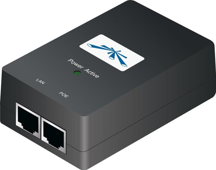Actual product image Ubiquiti POE-24-24W PoE Adapter, passive (Passive 24V PoE-in, 24 W)