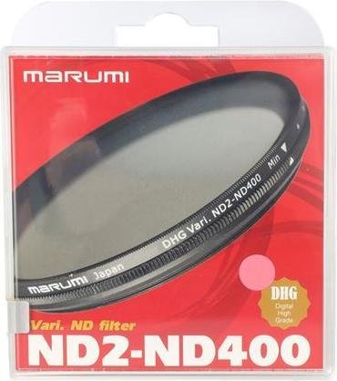 Produktbild Marumi ND2-ND400-Serie Variabel DHG (77 mm, ND- / Graufilter, 400 mm)