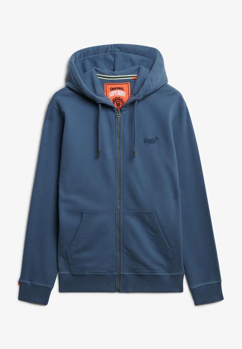 Actual product image Superdry Essential Logo Zip Vest Heren - Maat M (M)
