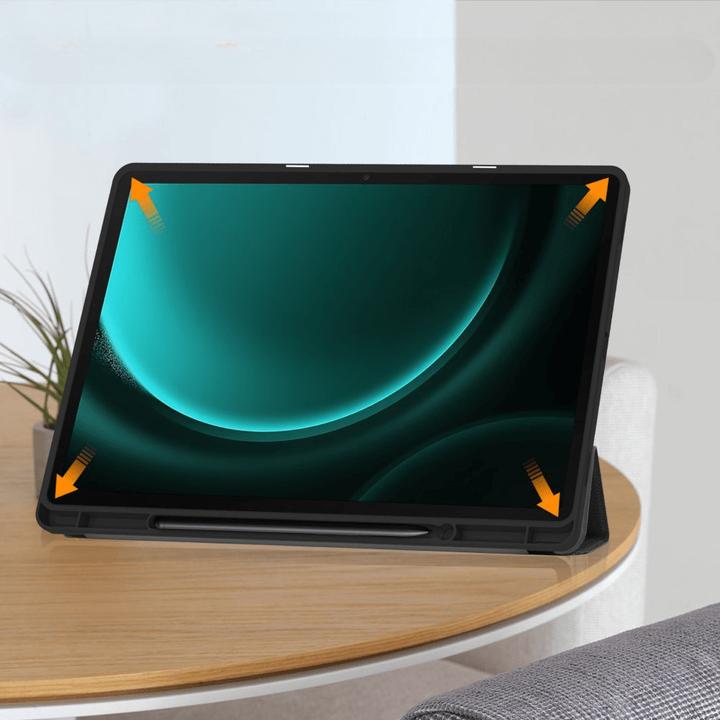 Produktbild Cover-Discount Galaxy Tab S9 / S9 FE - Smart Case Silikon schwarz (Galaxy Tab S9, Galaxy Tab S9 FE)