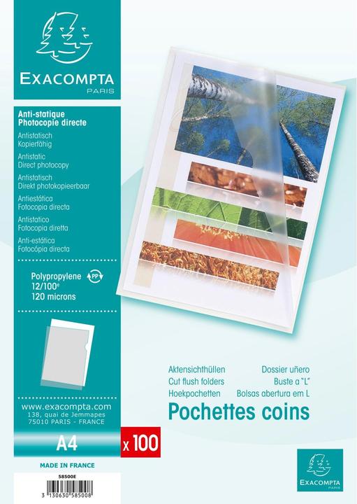 Actual product image Exacompta Visual cover (A4, 100 x)