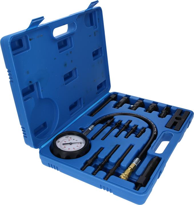 Immagine prodotto Brilliant Tools Set di tester di compressione per motori diesel, 18 pezzi.