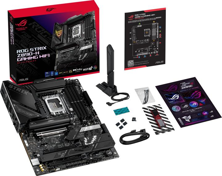 Actual product image ASUS ROG STRIX Z890-H GAMING WIFI (LGA 1851, Intel Z890, ATX)