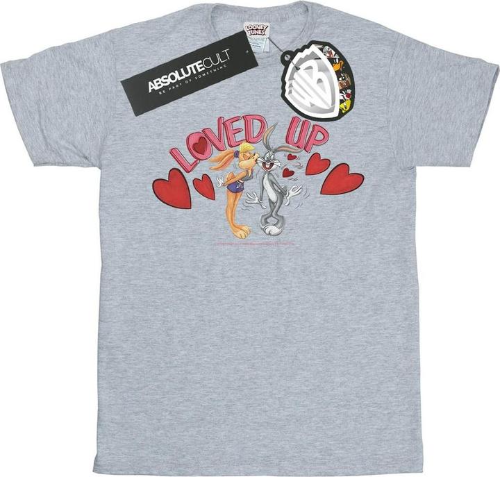 Immagine prodotto Looney Tunes Bugs Bunny And Lola Valentine's Day Loved Up Maglietta Uomo (3XL)