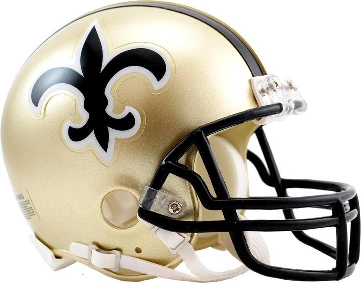 Actual product image Riddell Vsr4 Mini Football Helmet New Orleans Saints 197699