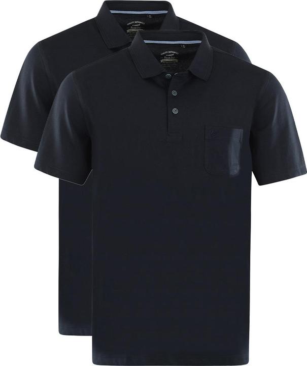 Produktbild Hajo 2er Pack Pique Poloshirt (58, 3XL)