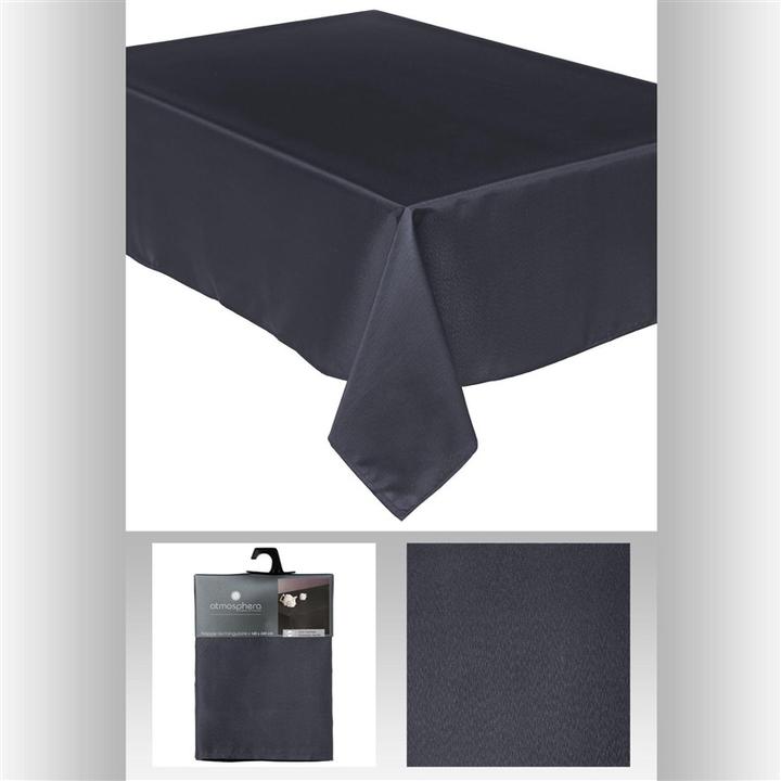Actual product image Atmosphera Tablecloth Dark Gre Anti-Stain D180cm (240 x 140 cm)