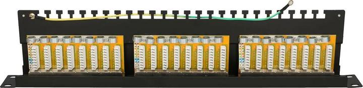 Actual product image Extralink CAT5E STP V2 | Patch panel | 24 port