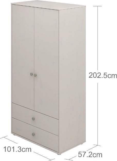 Produktbild Flexa Kleiderschrank Classic 2-türig (102.57 cm)