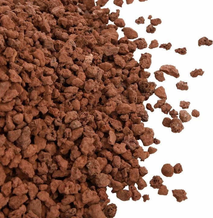 Image du produit VidaXL Granulés de lave 25 kg rouge 5-8 mm,Couleur : rouge,Matériau (Décoration, autres éléments)