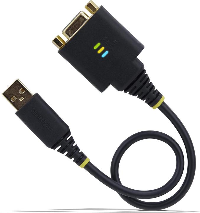 Produktbild StarTech Adap USB to Null Modem Serial Cable 30cm (0.30 m)