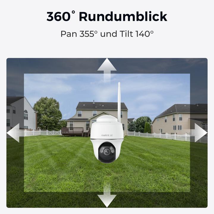 Image du produit Reolink Argus Series B440+Solarpanel 2-4K 8MP (3840 x 2160 pixels)