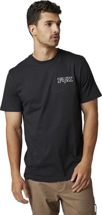 Fox Tee 22 Out And About Ss Prem Blk M (M)