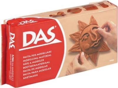 Actual product image Das Modelling clay terracotta