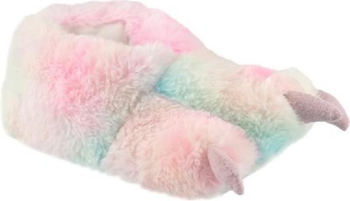 Actual product image Slumberzzz Childrens/Kids Super Soft Unicorn-Pastel Claw Slippers (31)