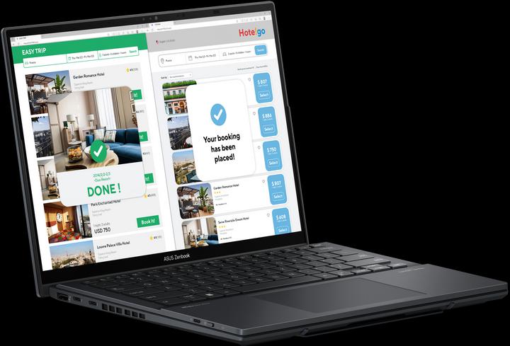 Actual product image ASUS Zenbook Duo OLED (14", Intel Core Ultra 9 185H, 32 GB, 1000 GB, DE)