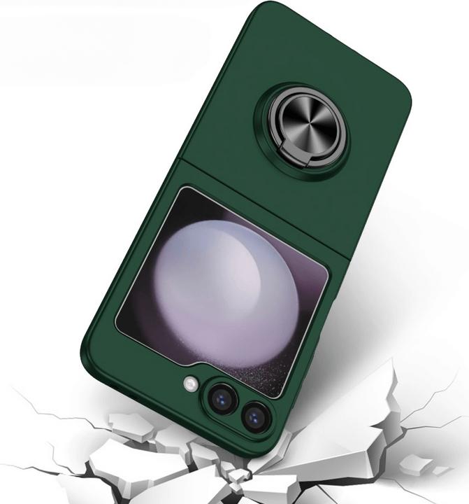 Actual product image Cover-Discount Galaxy Z Flip6 - 360-degree protective case with kickstand (Samsung Galaxy Z Flip6)