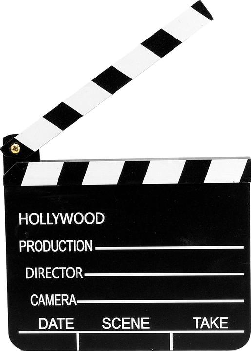 Produktbild Amscan Filmklappe Hollywood 17.8x25.3cm