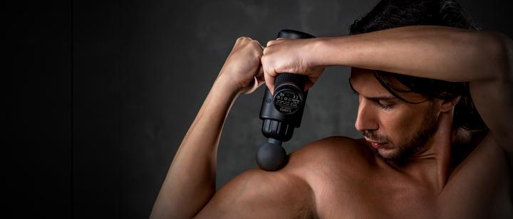 Actual product image Eleeels Massage gun