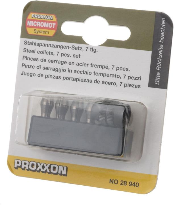 Actual product image Proxxon Micromot steel collets