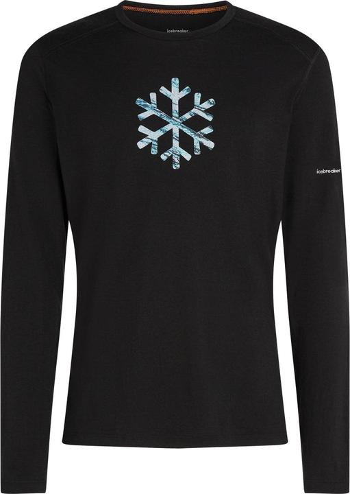 Actual product image Icebreaker Merino 200 Oasis L/S Crewe POW (M)