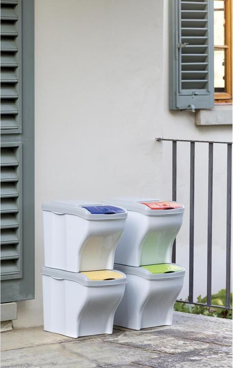 Image du produit Bama PATTUMIERAPOKER SET 4 pcs. - modulaire COL. (80 l)