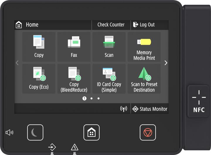 Produktbild Canon i-SENSYS MF735Cx A4 Farblaserdrucker MFP drucken kopieren und scannen faxen (Laser, Schwarz-Weiss)