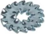 Actual product image KED Double serrated lock washer for Alvis/Covis helmets