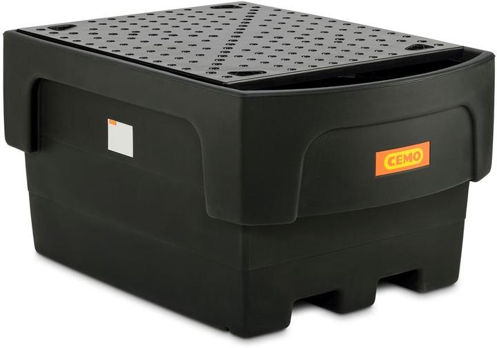 Actual product image Cemo PE sump tray for tank containers IBC/KTC (1100 l)