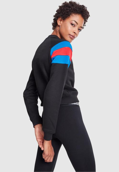 Immagine prodotto Urban Classics Girocollo con maniche a strisce da donna (L)