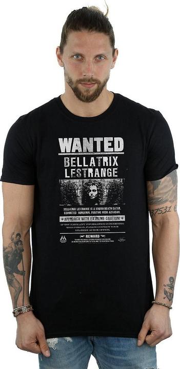 Immagine prodotto Maglietta in cotone da uomo Bellatrix Lestrange Wanted Poster (S)