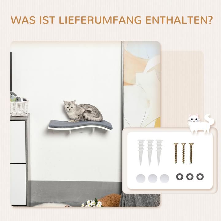 Actual product image PawHut Cat bed for wall mounting (Cat)