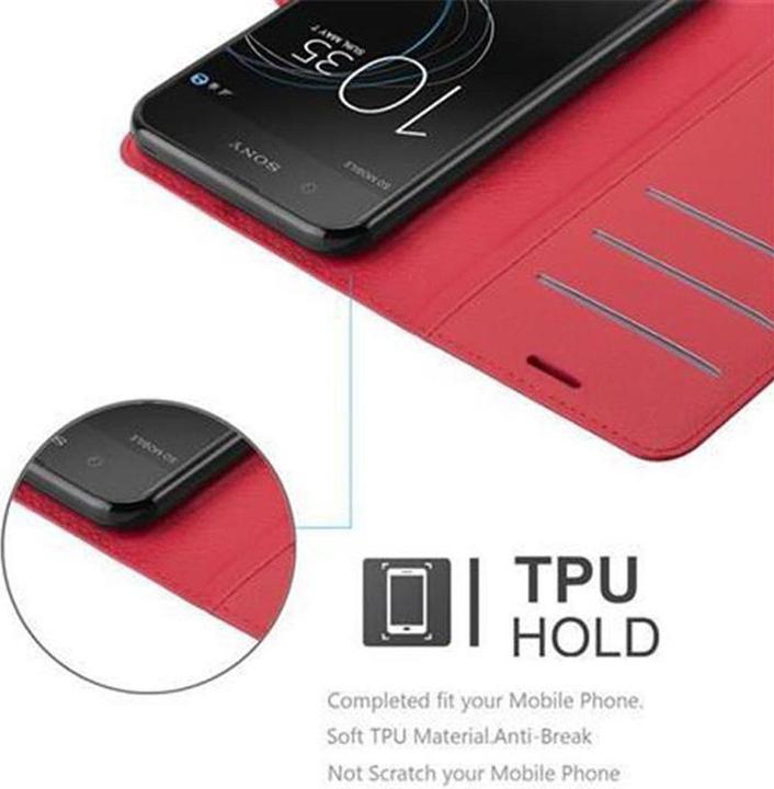 Produktbild Cadorabo Book mit Standfunktion Cover (Sony Xperia XA1)