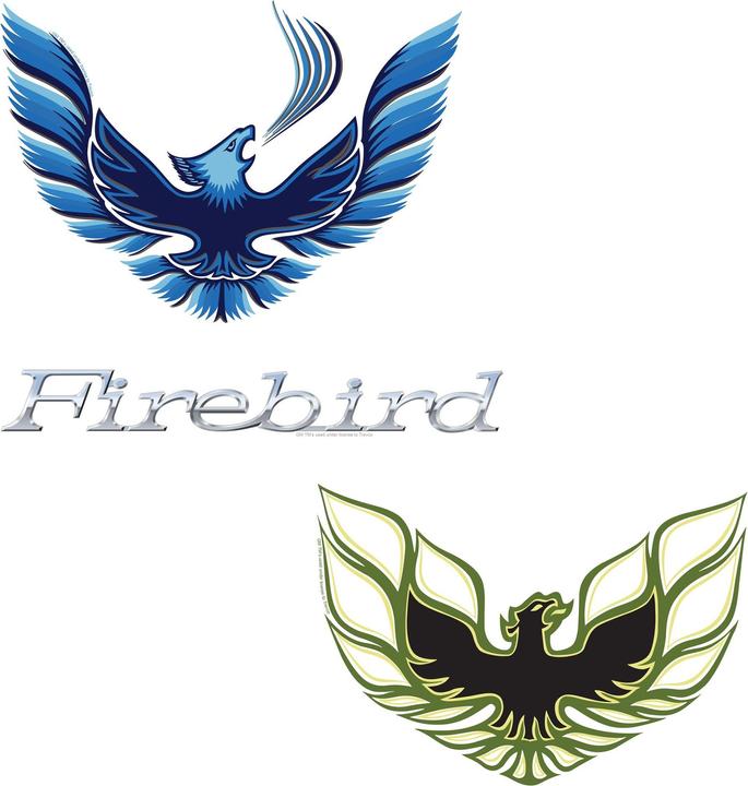 Produktbild Pontiac Aufkleber Firebird Deluxe 50erPack Vinyl