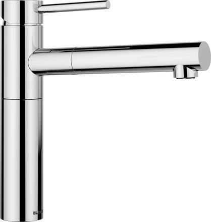Image du produit Blanco ALTA-S II | Acier inoxydable chromé | Basse pression | Avec tuyau extractible | Clapet anti-retour