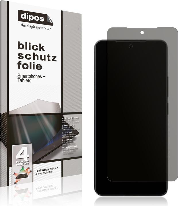 Image du produit Dipos Privacy Film de Protection d’écran 4-Way (1 pièce(s), Xiaomi Poco X7 Pro)