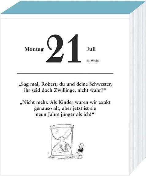 Produktbild Rentnerwitze Abreisskalalender 2025 (15 x 18 cm, Kein Einband, Deutsch)
