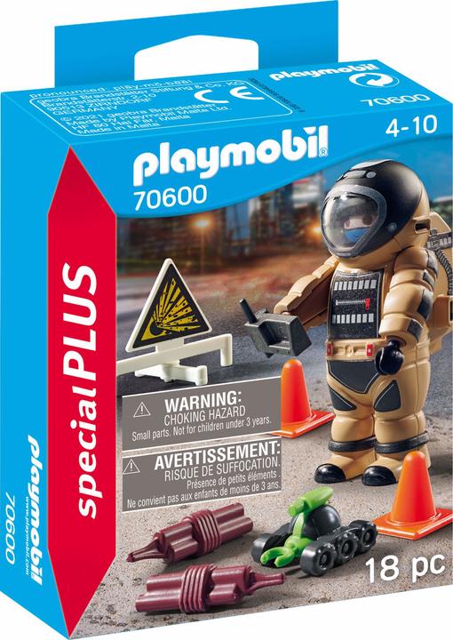 Actual product image Playmobil 70600 Police special forces (70600, Playmobil Special Plus)